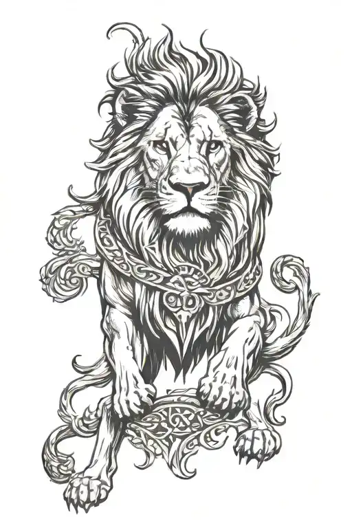 Galatasaray and the lion tattoo design idea
