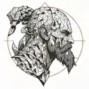kratos tattoo design idea