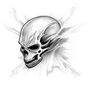 ghost rider tattoo design idea