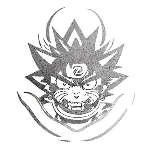 Logo Naruto, Black Clover, My Hero Academia, One Piece, Nanatsu no Taizai, Cavaleiros do Zodíaco, Dragon Ball. tattoo design idea