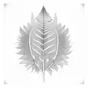 Fern Tree tattoo design idea