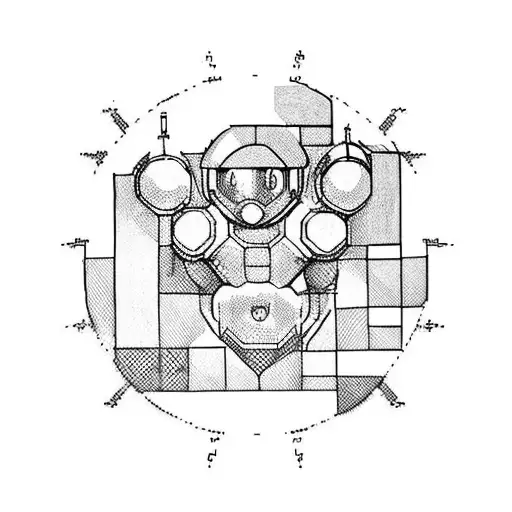 megaman tattoo design idea