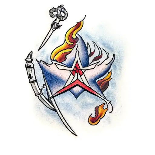espada tattoo design idea
