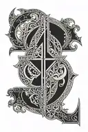 elden ring's malenia blade of miquella tattoo design idea