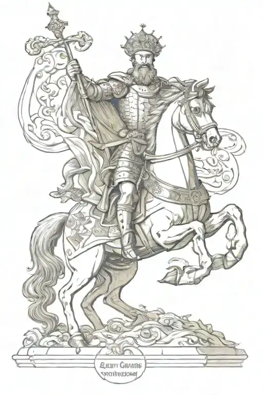 St. George the Victorious tattoo design idea