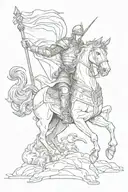 St. George the Victorious tattoo design idea