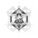 Dark magic tattoo design idea