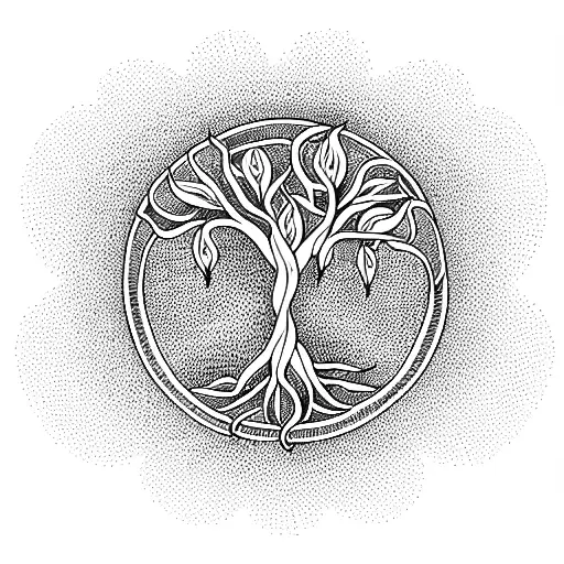 Tree of Life tattoo design idea