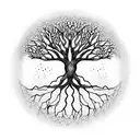 Tree of Life tattoo design idea