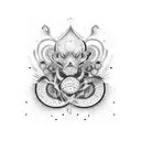 change grow  tattoo design idea