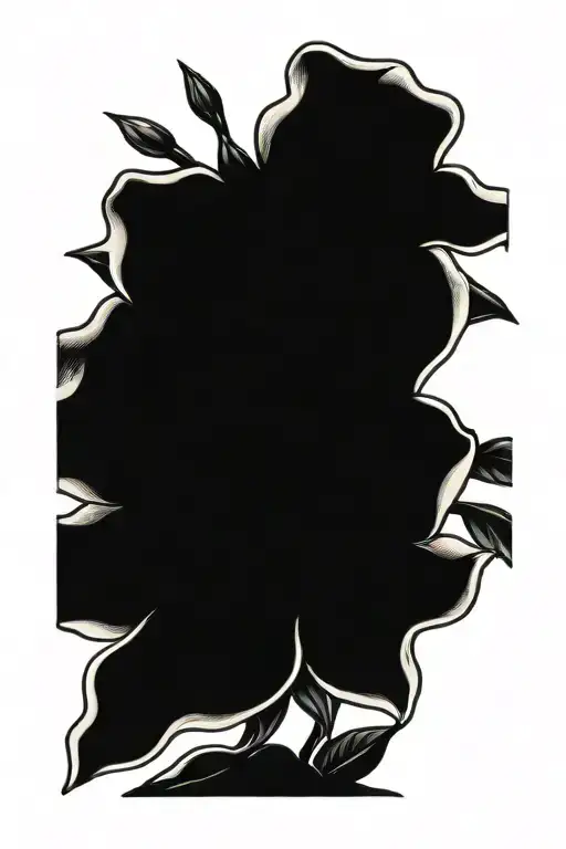 Gardenia tattoo design idea