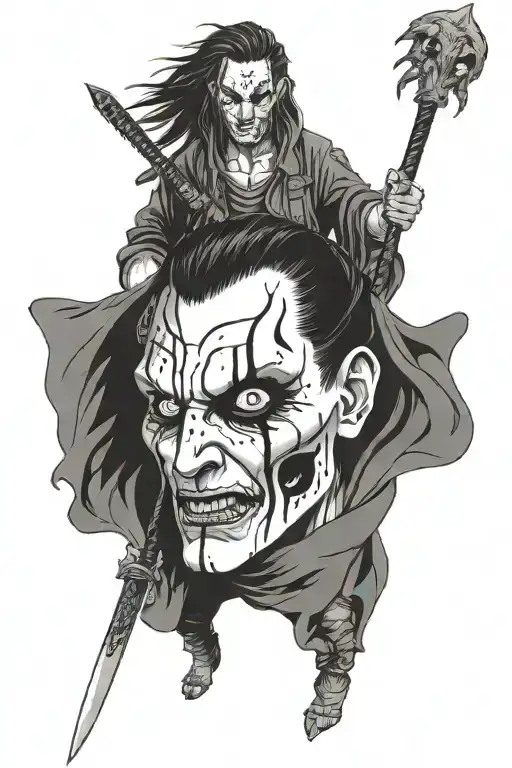 demon slayer tattoo design idea