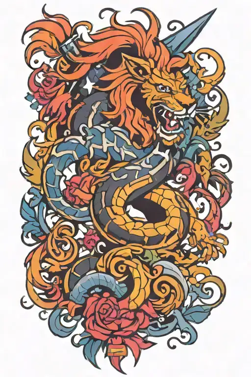 Scotland pride  tattoo design idea