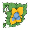 Gardenia tattoo design idea