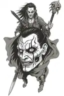 demon slayer tattoo design idea