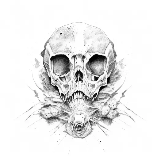 Hunt: The showdown insiped artwork, dark , horror, western, tattoo design idea