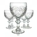 wine glass tattoo design idea