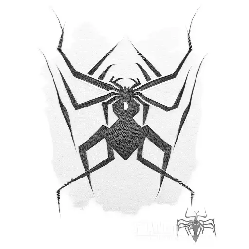 spiderman tattoo design idea