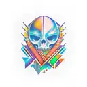 tribal tattoo design idea