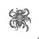 Scorpion tattoo design idea