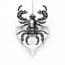 Scorpion tattoo design idea