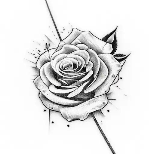 I have a tatto in my left forearm with 2 roses realistic style can you suggest me something that matches the existing ta tattoo design idea