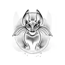 sphinx cat tattoo design idea