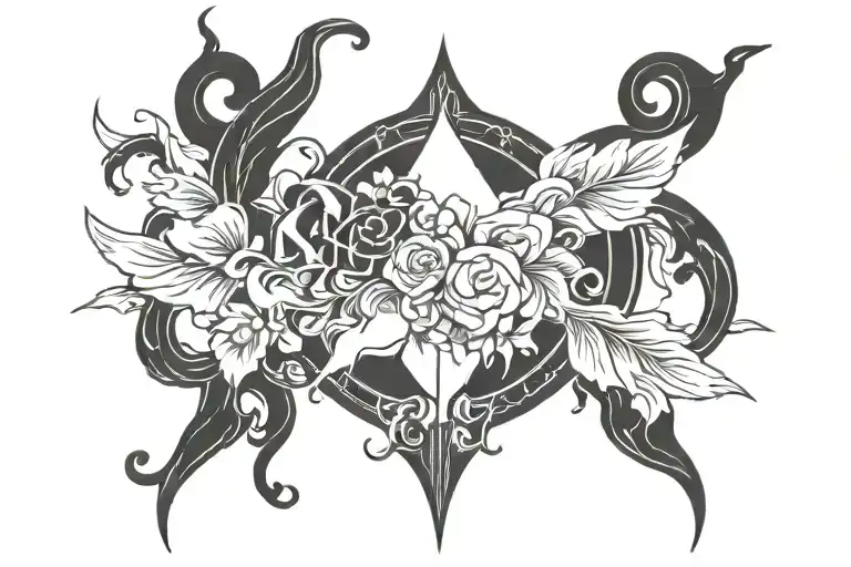 Put God First tattoo design idea