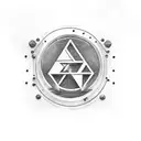 avicii's logo tattoo design idea