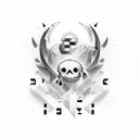 avicii's logo tattoo design idea