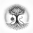 Tree of Life tattoo design idea