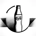 coca cola bottle tattoo design idea