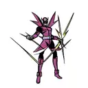 power ranger demon ranger force criss angel tattoo design idea