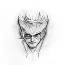 Harry potter tattoo design idea