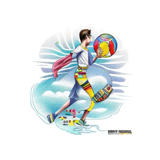 goodness and mercy shall follow me  tattoo design idea