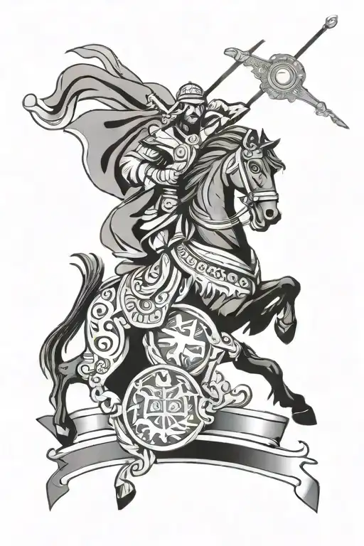 bulgarian nationalism tattoo design idea