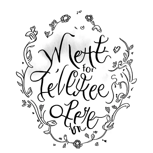 Taylor Swift inspired using lyric "Never be so kind you forget your power" tattoo design idea