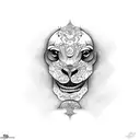 1234 tattoo design idea