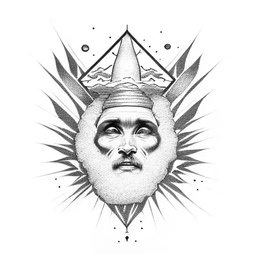 Only God can judge me tattoo design idea