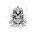 Only God can judge me tattoo design idea