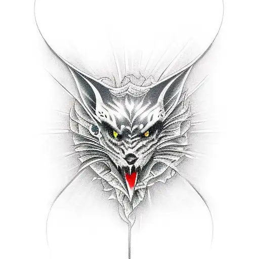 only switchblade  tattoo design idea
