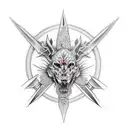 only switchblade  tattoo design idea