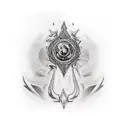 switchblade  tattoo design idea