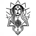 Hecate tattoo design idea