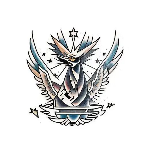 Zapdos tattoo design idea