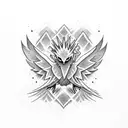 Zapdos tattoo design idea