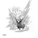 zapdos pokemon tattoo design idea