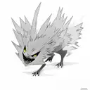 zapdos pokemon tattoo design idea