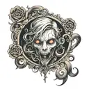 silent hill tattoo design idea