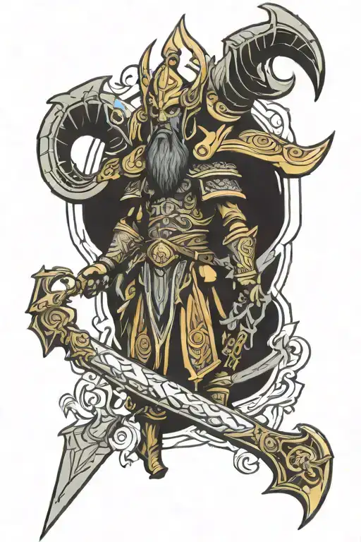 heimdall tattoo design idea